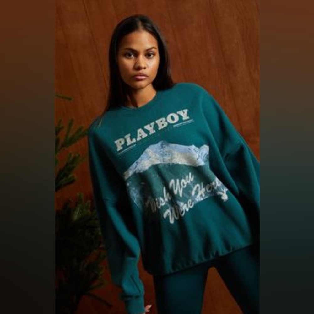 PLAYBOY X PACSUN‎ Crewneck Sweater Oversized